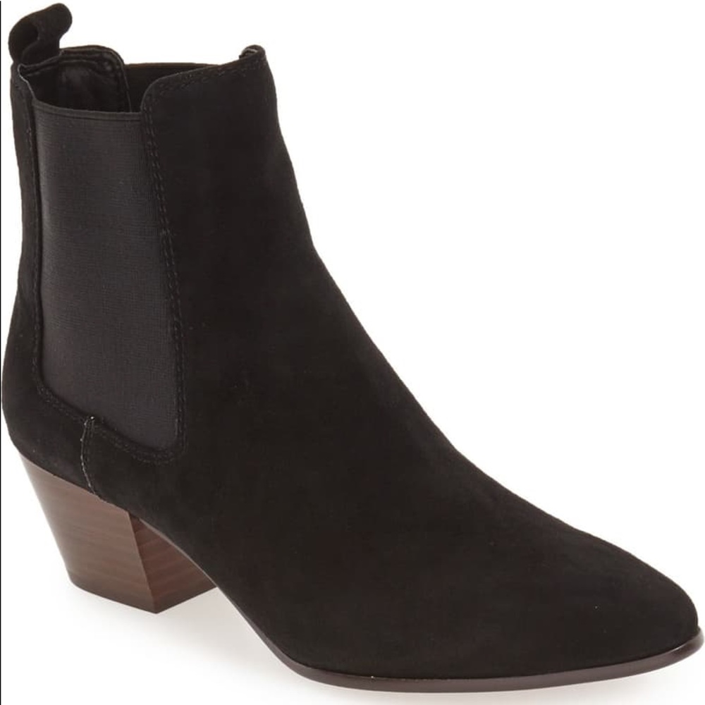 Sam Edelman Reesa Black Suede Boot NWT 8.5 Chelsea